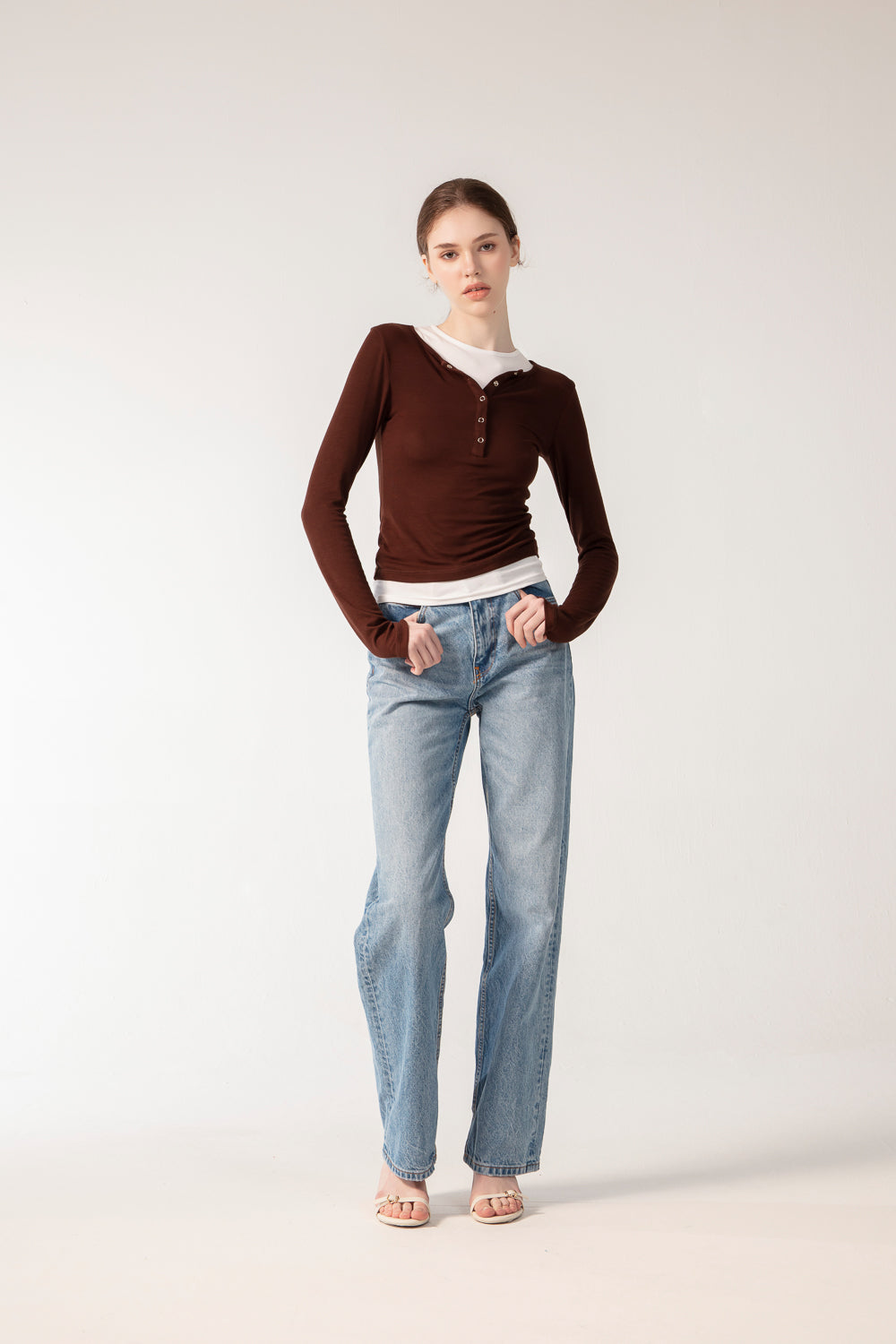 LUCIE Top - Mocha