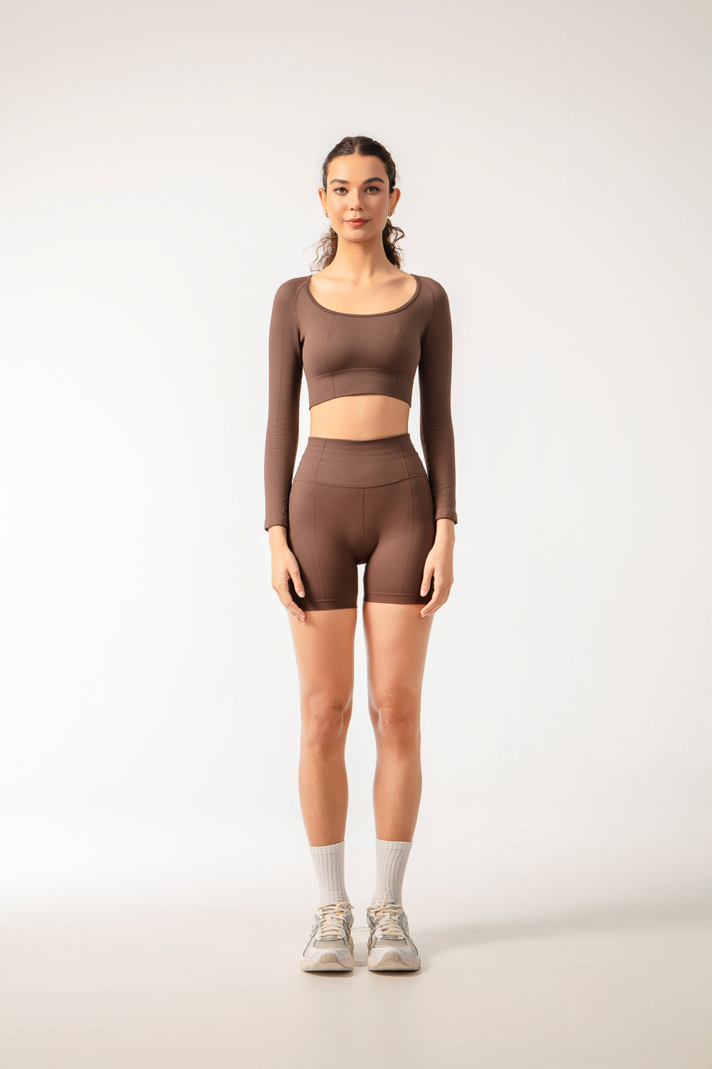 TERRA Crop Top - Mocha