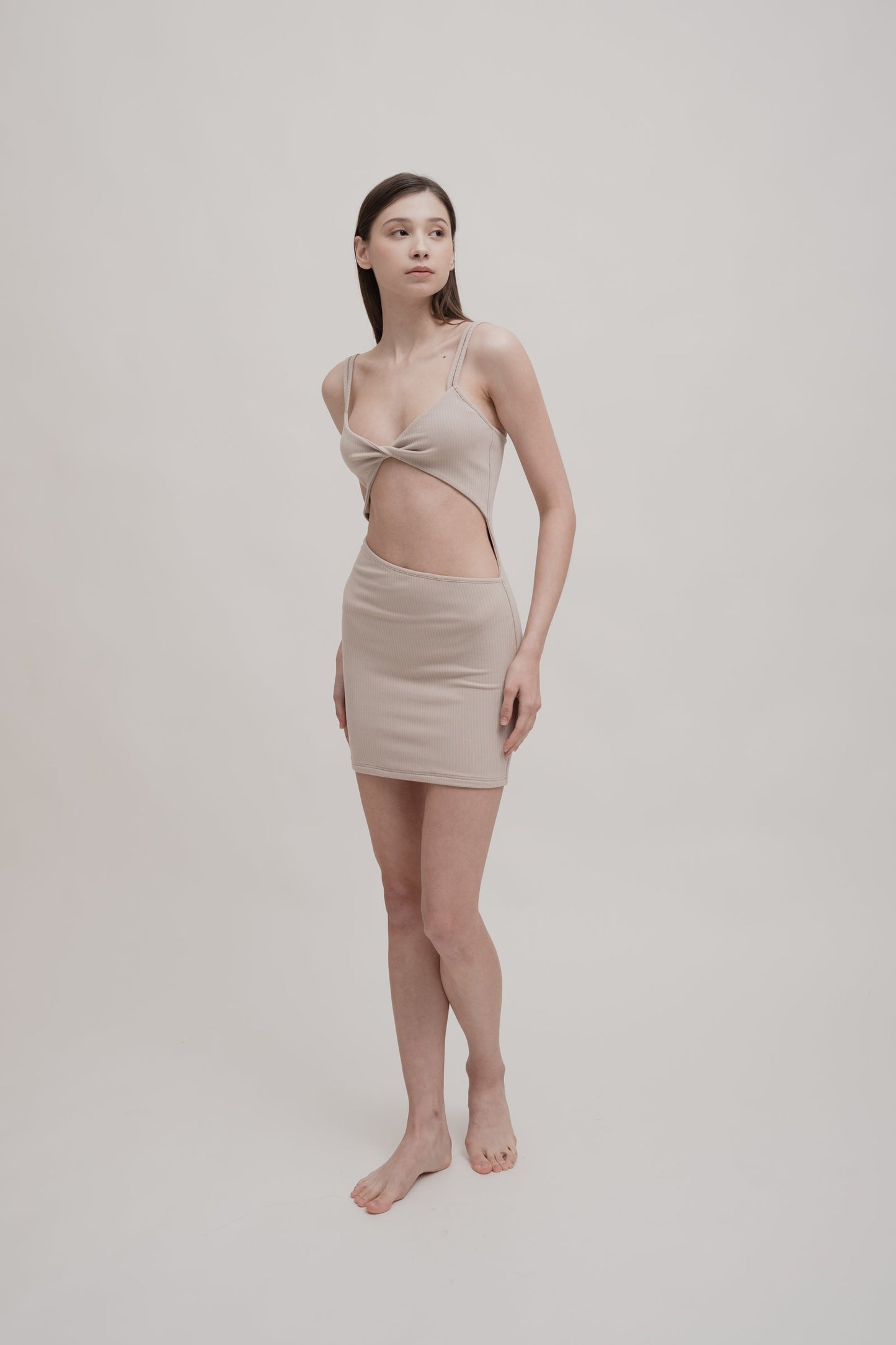 FISHA Dress - Tan