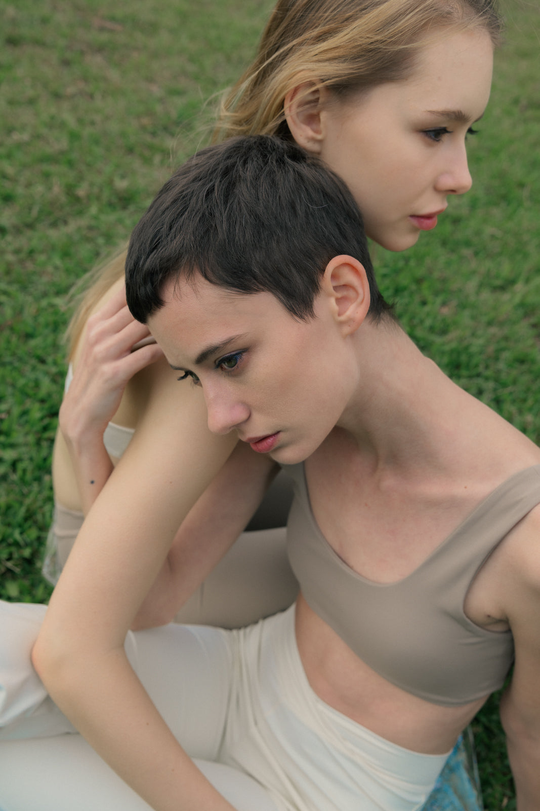WAVE Bra Top - Taupe